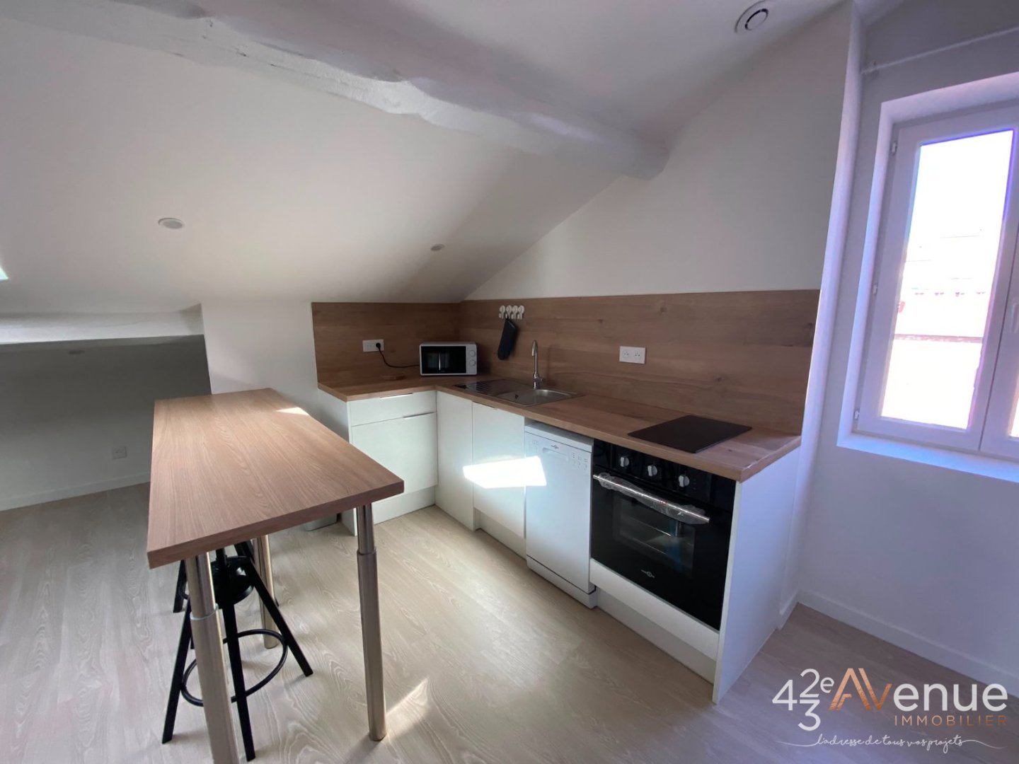 APPARTEMENT T2 A LOUER - ST ETIENNE FACULTE   CENTRE DEUX - 62.45 m2 - 550 &euro; charges comprises par mois