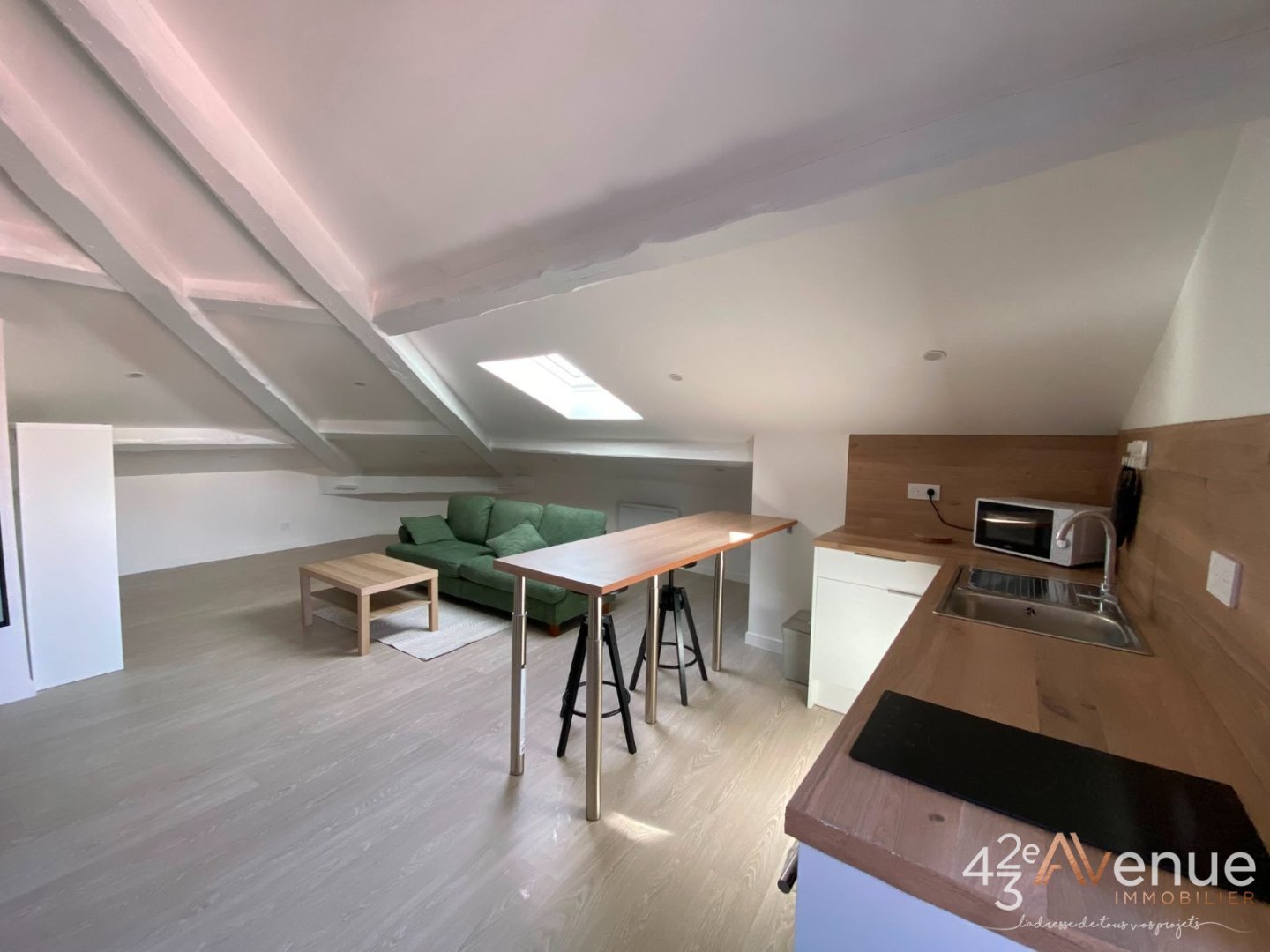 APPARTEMENT T2 A LOUER - ST ETIENNE FACULTE   CENTRE DEUX - 62.45 m2 - 550 &euro; charges comprises par mois