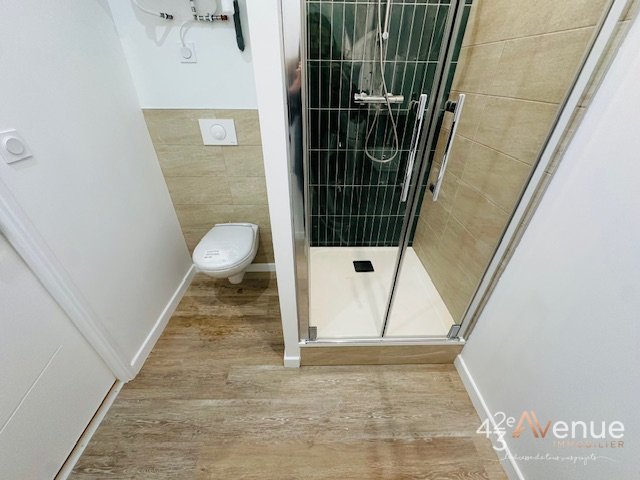 APPARTEMENT T2 A LOUER - ST ETIENNE FOURNEYRON/CHATEAUCREUX - 31.36 m2 - 470�&euro; charges comprises par mois