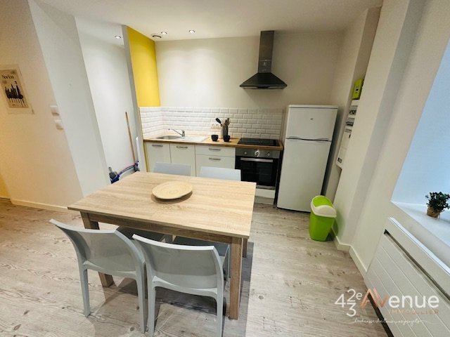 APPARTEMENT T2 - ST ETIENNE HOTEL DE VILLE/HYPER CENTRE - 35.39 m2 - LOUÉ