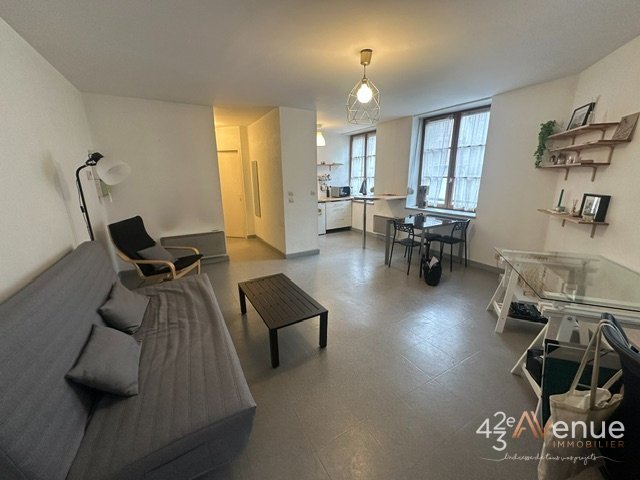 2 Pièces Meublé A LOUER - ST ETIENNE JACQUARD/JEAN JAURES - 43.1 m2 - 490 &euro; charges comprises par mois