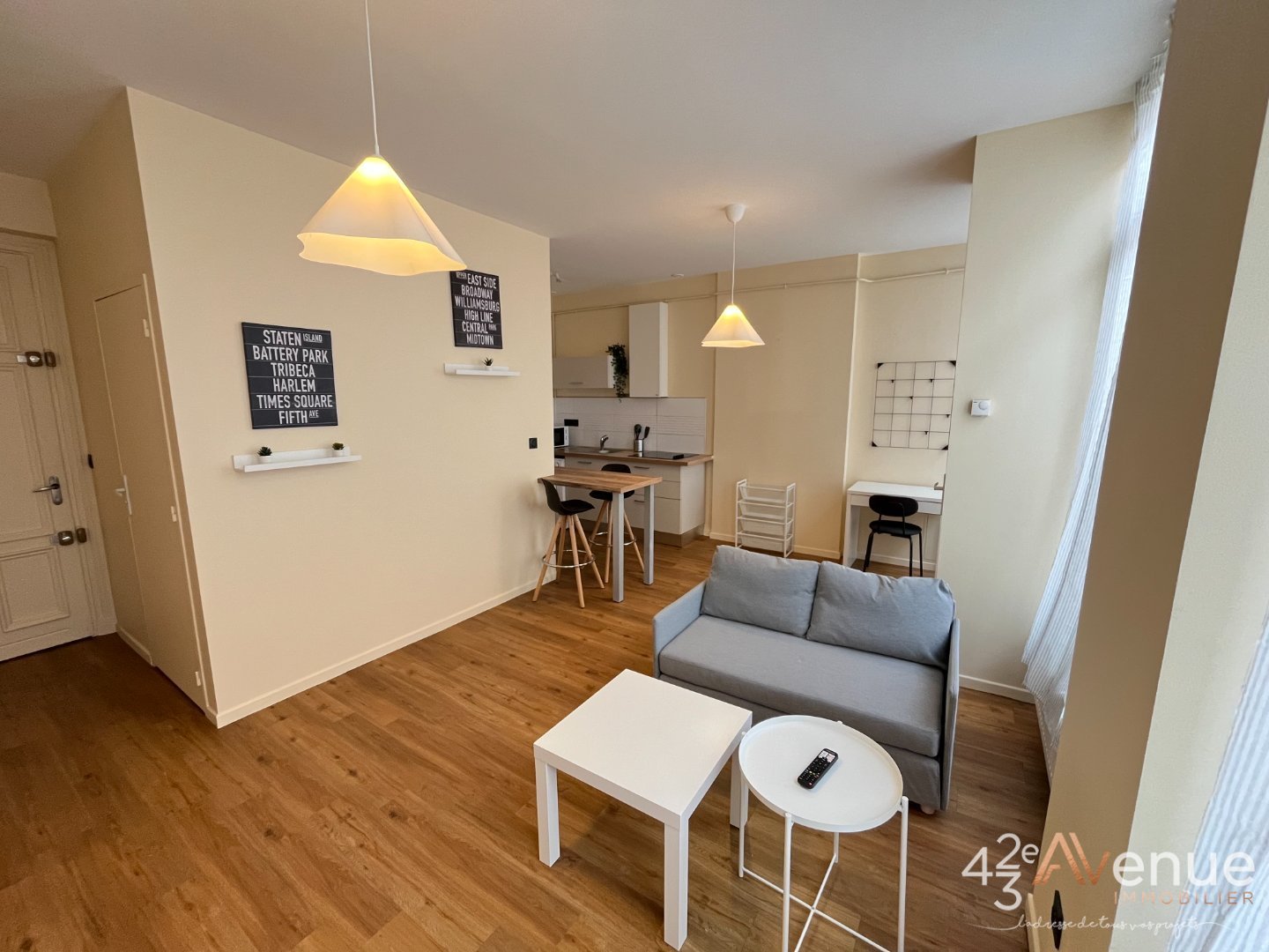 APPARTEMENT T2 - ST ETIENNE JEAN JAURES - 38.45 m2 - LOU&Eacute;