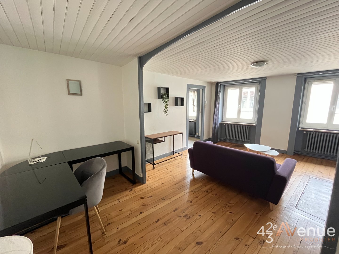 APPARTEMENT T2 - ST ETIENNE LIBERATION/PEUPLE - 44.85 m2 - LOUÉ