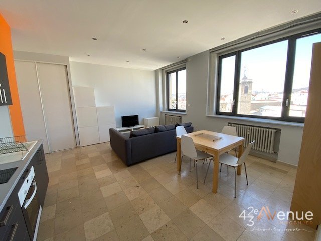 APPARTEMENT T2 A LOUER - ST ETIENNE LIBERATION - 44.06 m2 - 600�&euro; charges comprises par mois