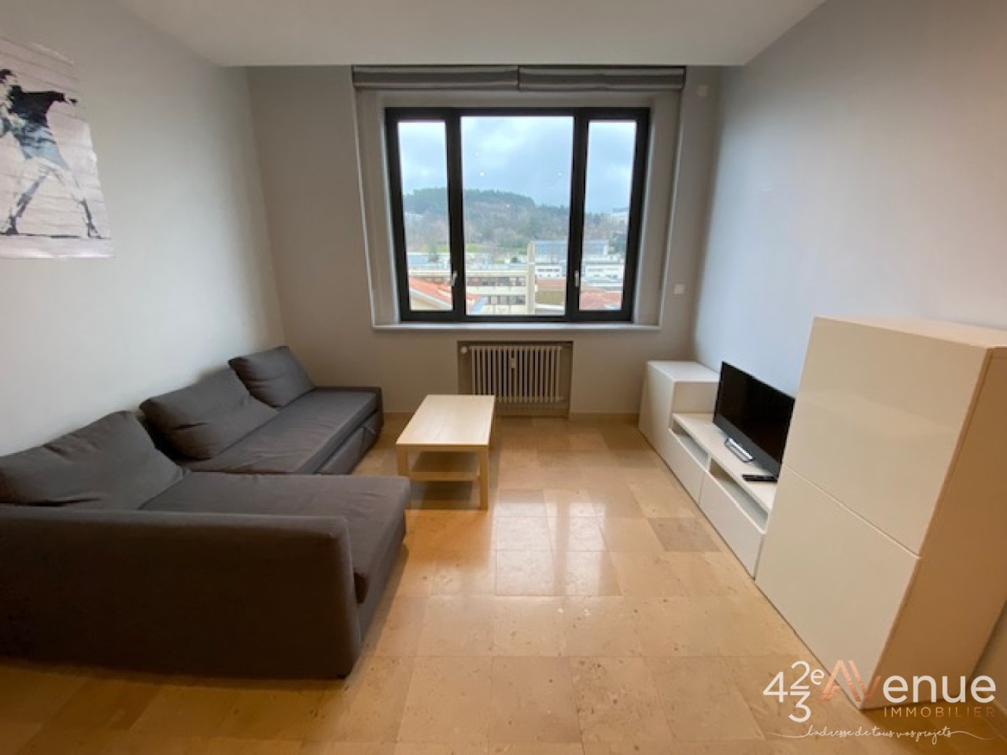 T2 Meublé A LOUER - ST ETIENNE LYCEE FAURIEL - 47.8 m2 - 640 &euro; charges comprises par mois