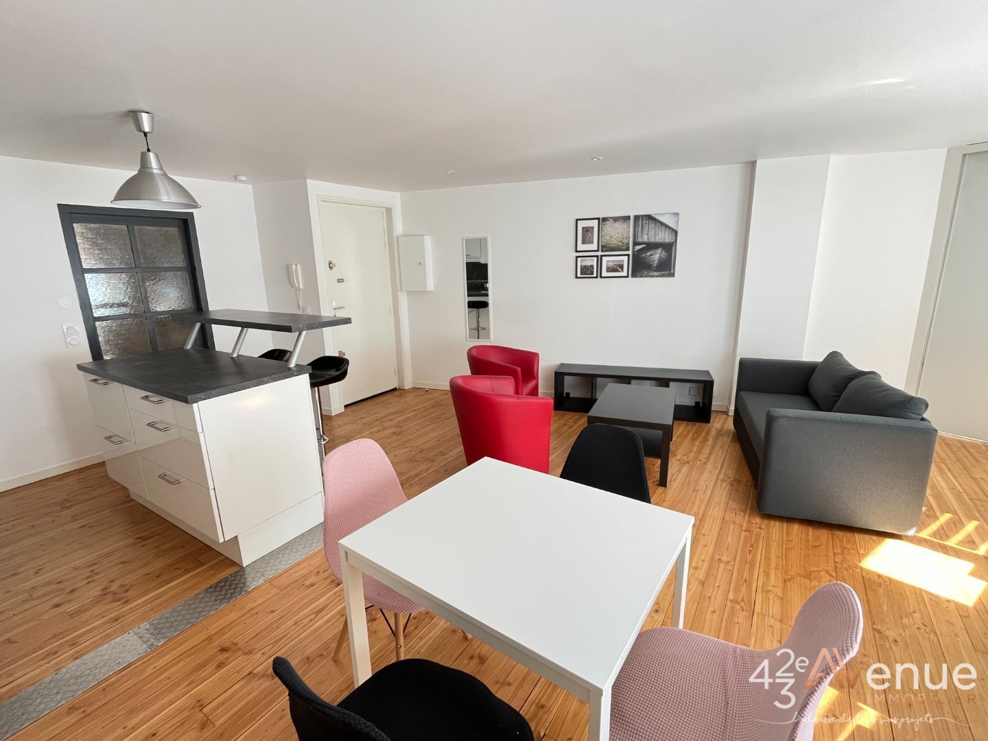 APPARTEMENT T2 - ST ETIENNE MARTYRS VINGRE/CHAVANELLE - 41.38 m2 - LOUÉ