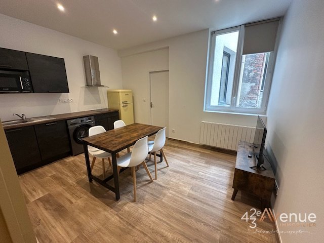 APPARTEMENT T2 - ST ETIENNE QUARTIER ALBERT THOMAS/URSULES - 37.2 m2 - LOUÉ