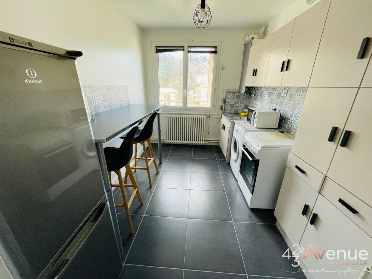 APPARTEMENT T2 A LOUER - ST ETIENNE Quartier Grouchy - 40.59 m2 - 555€ charges comprises par mois