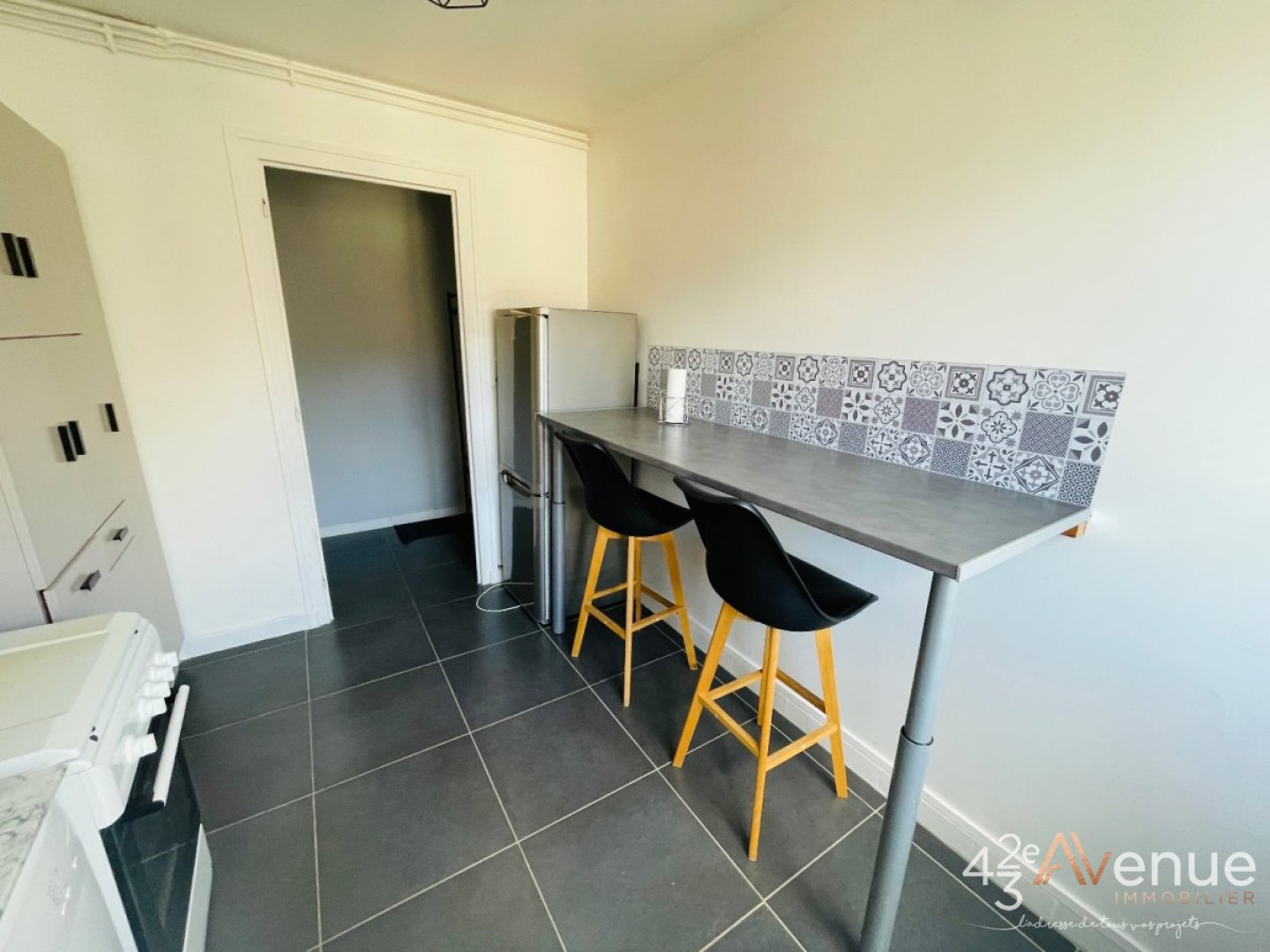APPARTEMENT T2 - ST ETIENNE Quartier Grouchy - 40.59 m2 - LOU&Eacute;