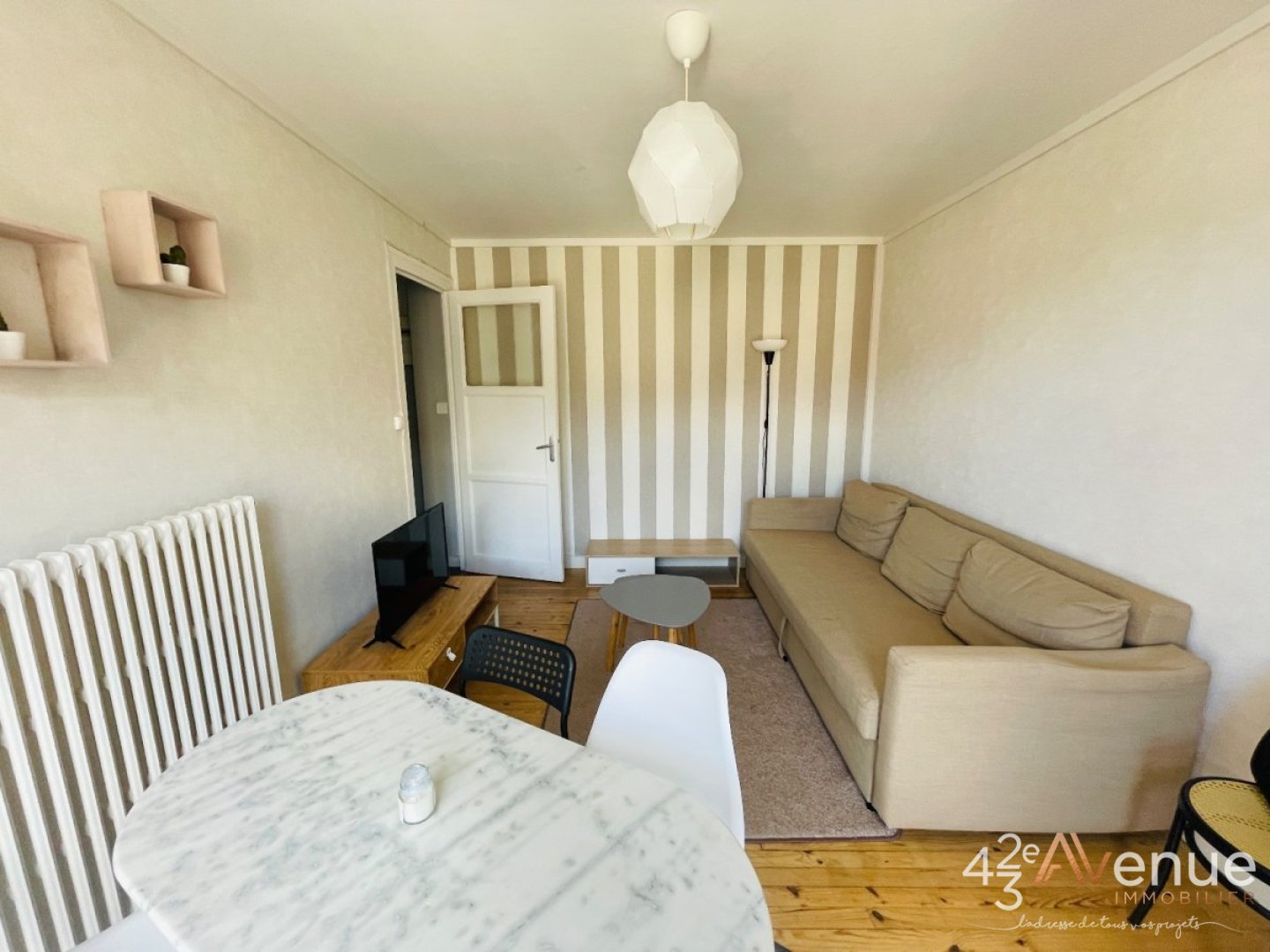 APPARTEMENT T2 - ST ETIENNE Quartier Grouchy - 40.59 m2 - LOU&Eacute;