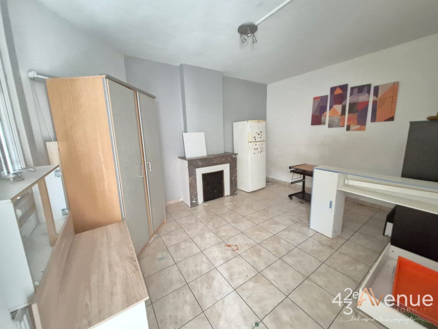 APPARTEMENT T2 A VENDRE - ST ETIENNE CENTRE VILLE - 34.7 m2 - 65 000 €