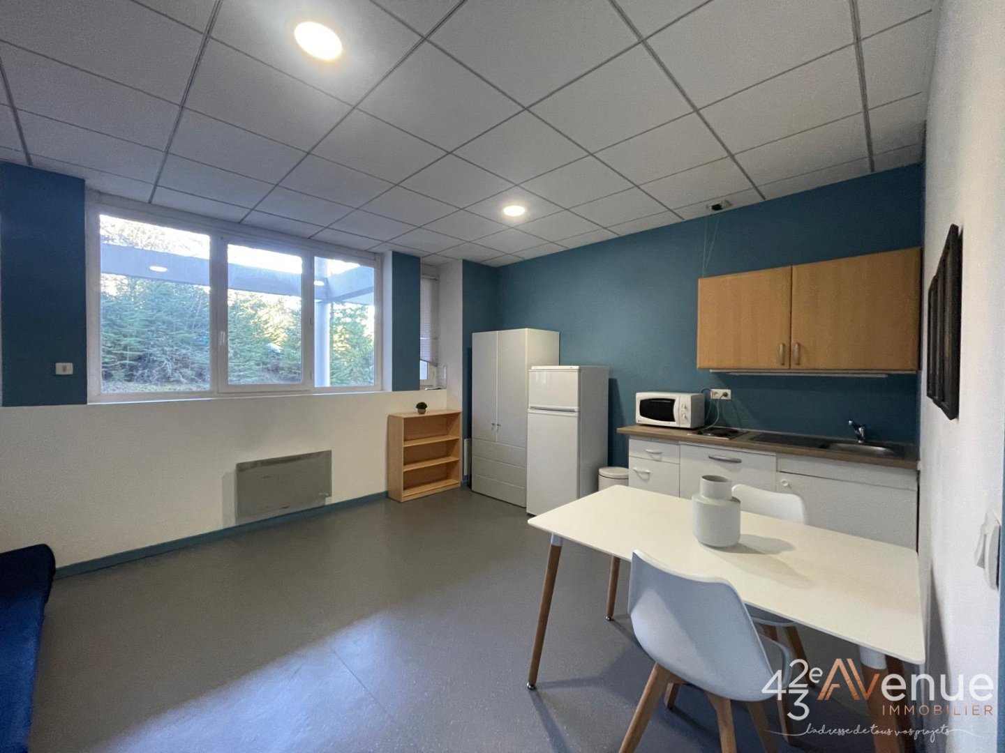 APPARTEMENT T2 - ST ETIENNE BELLEVUE - 46.7 m2 - VENDU