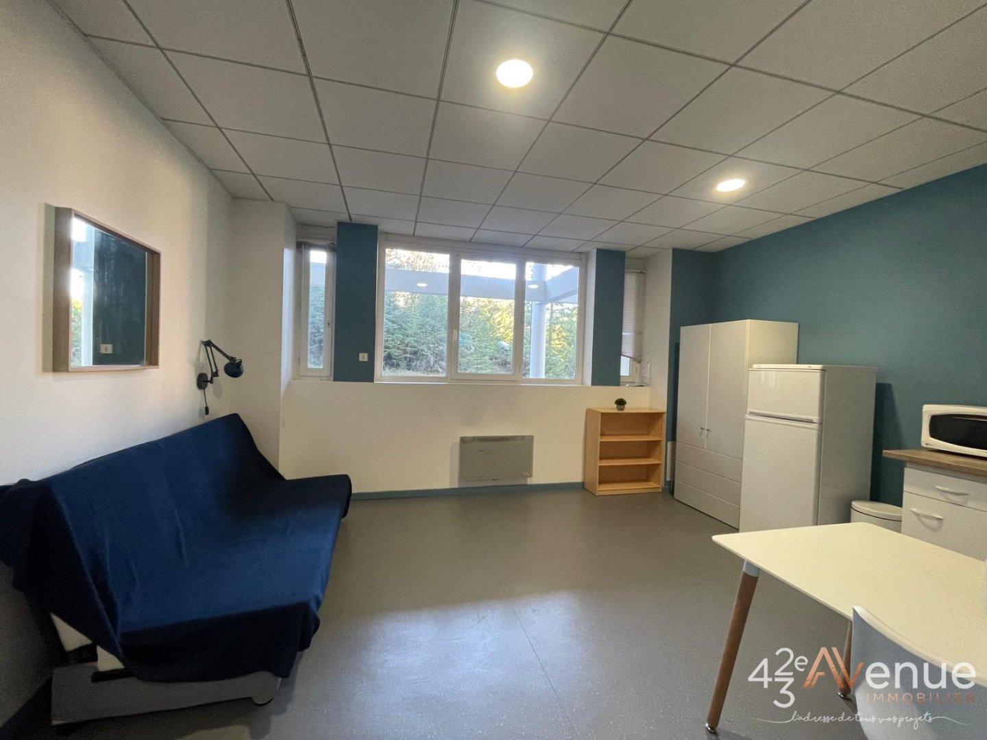 APPARTEMENT T2 - ST ETIENNE BELLEVUE - 33.41 m2 - VENDU