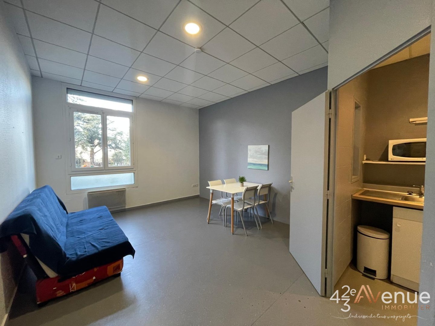 APPARTEMENT T2 - ST ETIENNE BELLEVUE - 33.41 m2 - VENDU