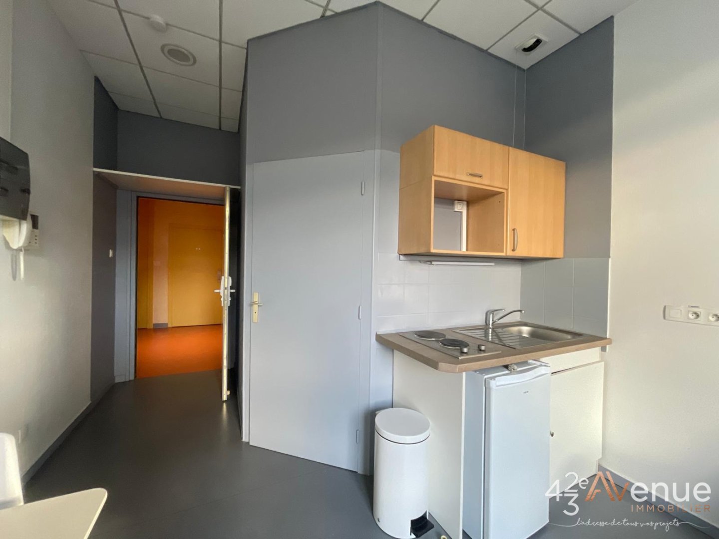 APPARTEMENT T2 - ST ETIENNE BELLEVUE - 33.41 m2 - VENDU