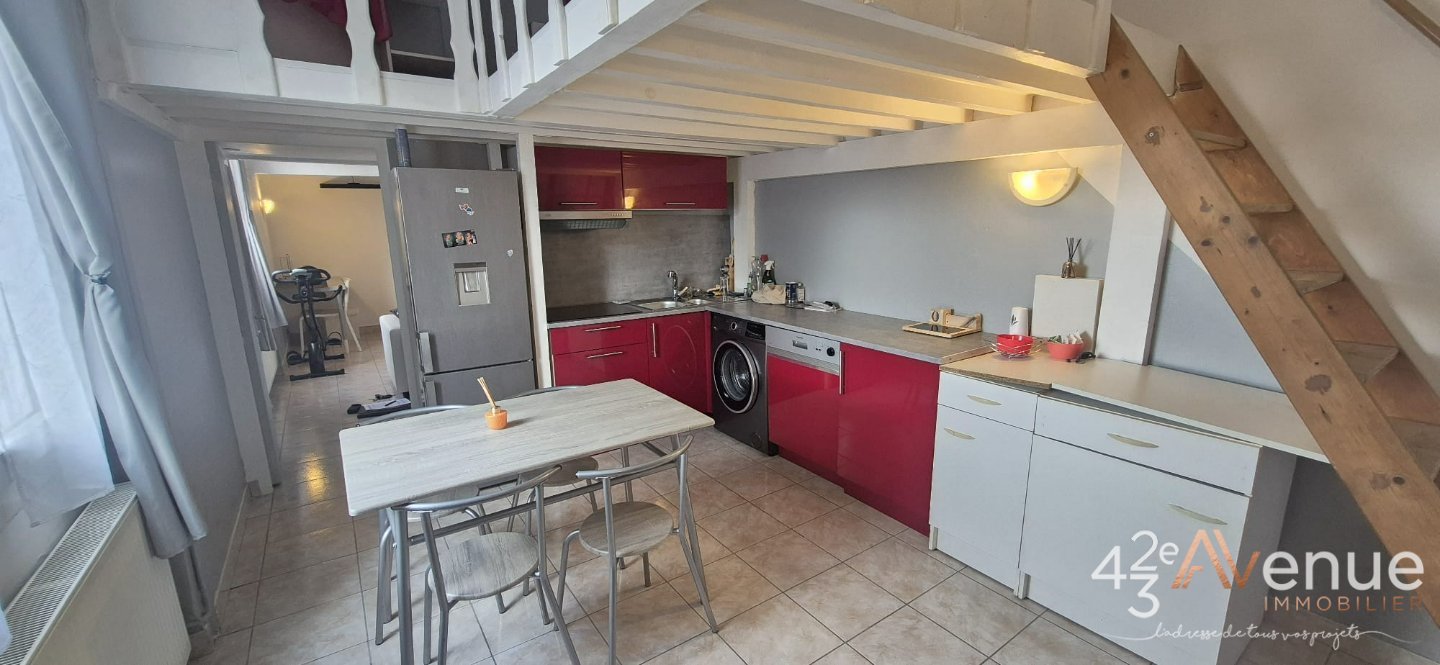 APPARTEMENT T2 A VENDRE - ST ETIENNE BELLEVUE - 41 m2 - 55 000 &euro;