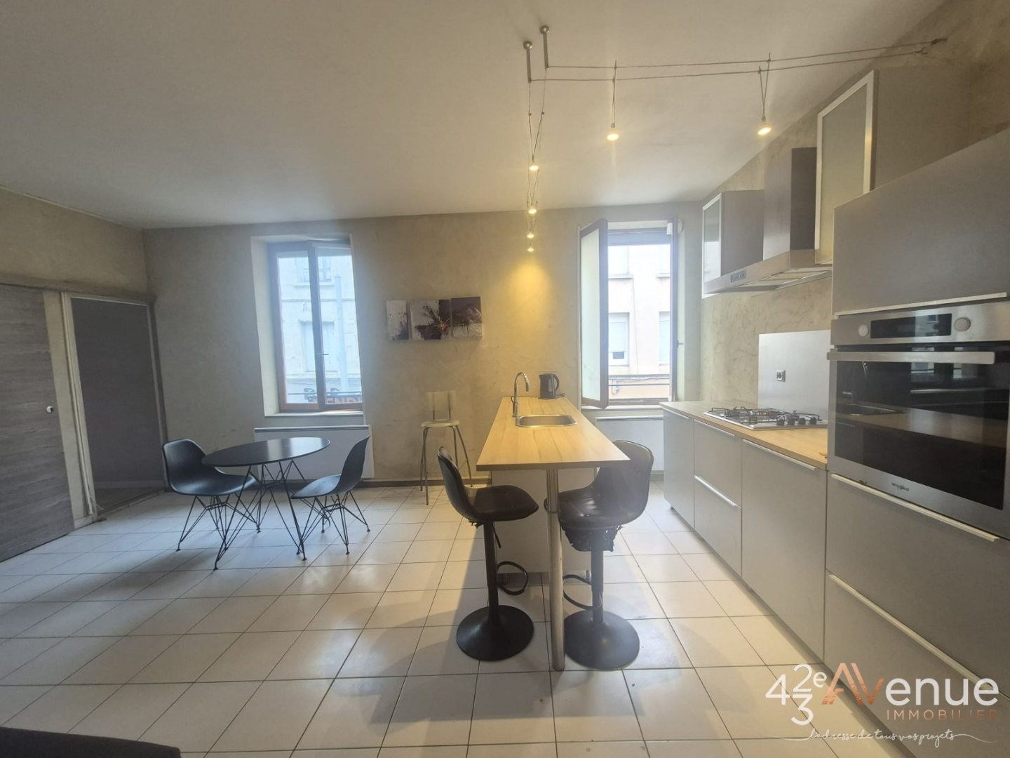 APPARTEMENT T2 A VENDRE - ST ETIENNE Chateaucreux-Le Soleil - 54.34 m2 - 69000€