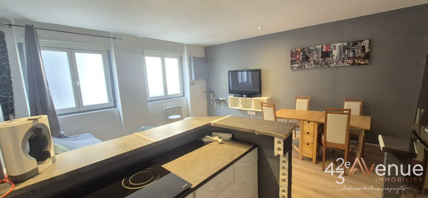 APPARTEMENT T2 A VENDRE - ST ETIENNE CHAVANELLE - 43 m2 - 49990€