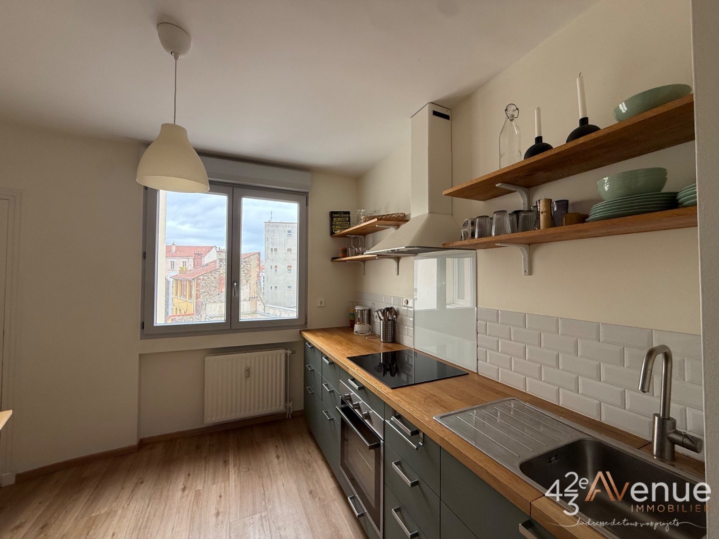 Appartement T2 parfait état balcon et garage A VENDRE - ST ETIENNE JACQUARD - 52 m2 - 117 000 &euro;
