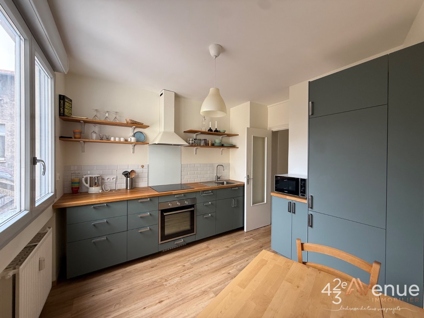 Appartement T2 parfait état balcon et garage A VENDRE - ST ETIENNE JACQUARD - 52 m2 - 117 000 &euro;