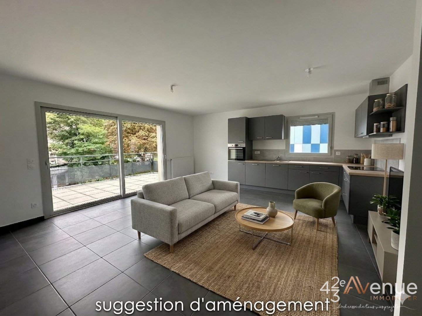 APPARTEMENT T2 A VENDRE - ST ETIENNE SOLAURE - 49.1 m2 - 155 000 &euro;