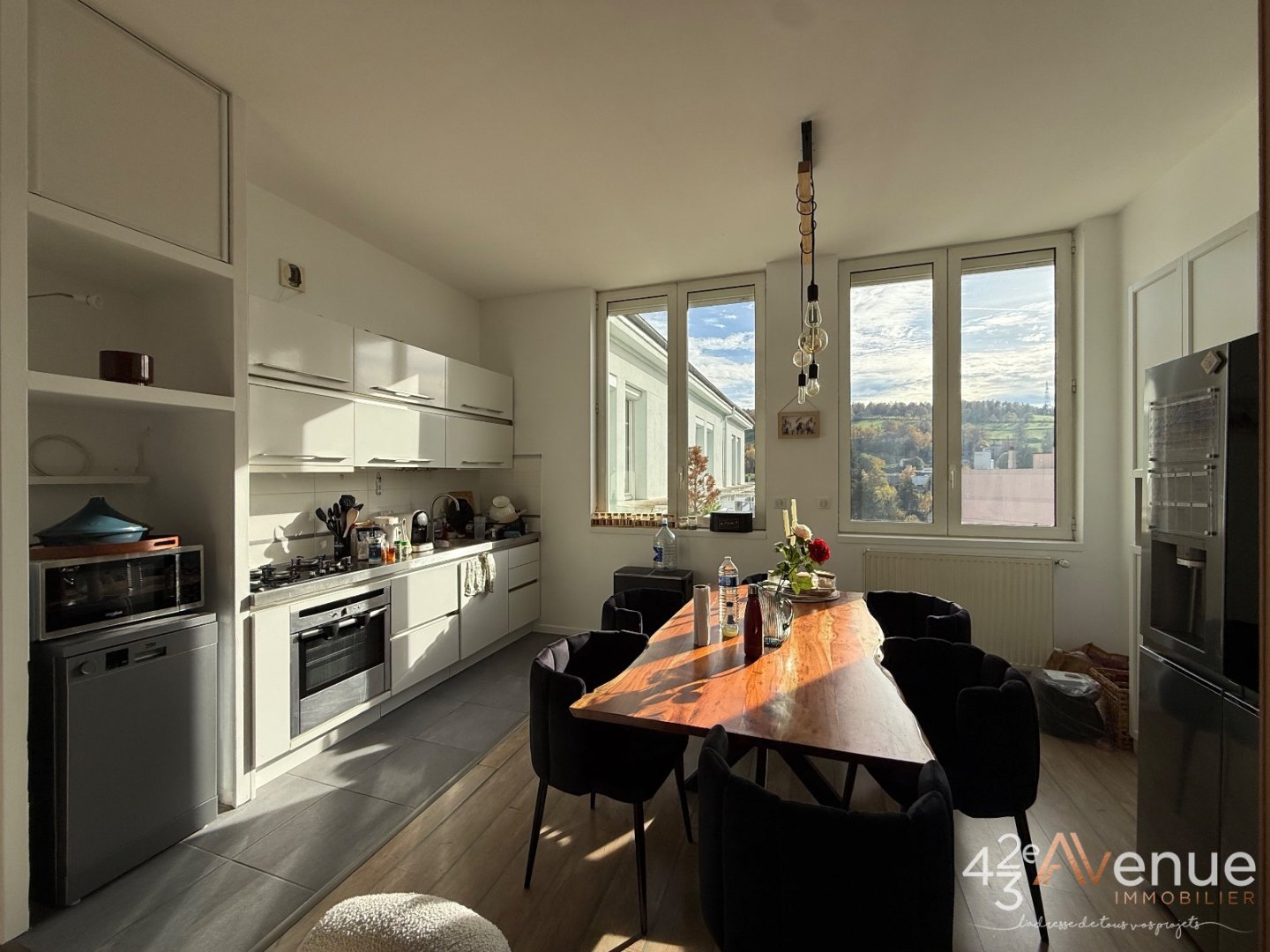 T2 entirement rnov + terrasse Secteur Jomayre A VENDRE - ST ETIENNE SOLAURE - 80.37 m2 - 117700€