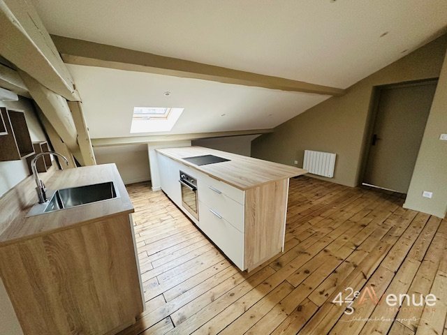 APPARTEMENT T3 - CENTRE DE ROCHE LA MOLIERE - 104.4 m2 - LOUÉ