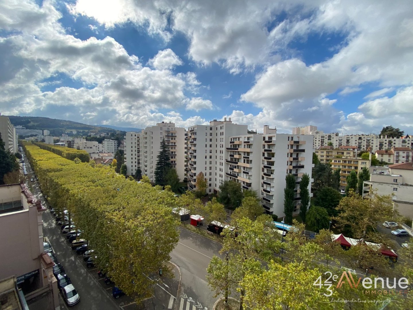 APPARTEMENT T3 A LOUER - ST ETIENNE FAURIEL - 66.57 m2 - 840 &euro; charges comprises par mois