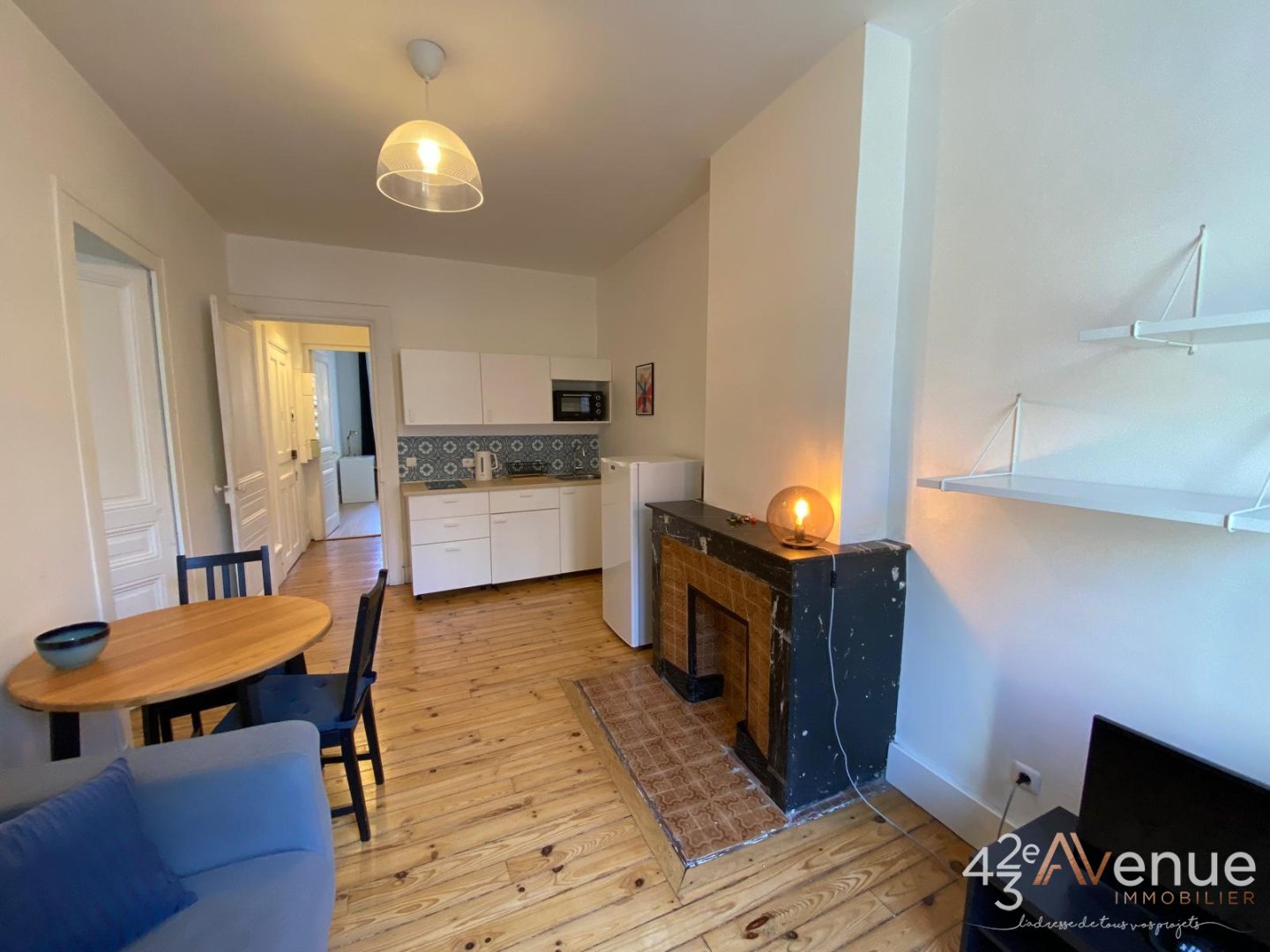 APPARTEMENT T3 A LOUER - ST ETIENNE HOTEL DE VILLE/JEAN JAURES - 47.86 m2 - 560 &euro; charges comprises par mois