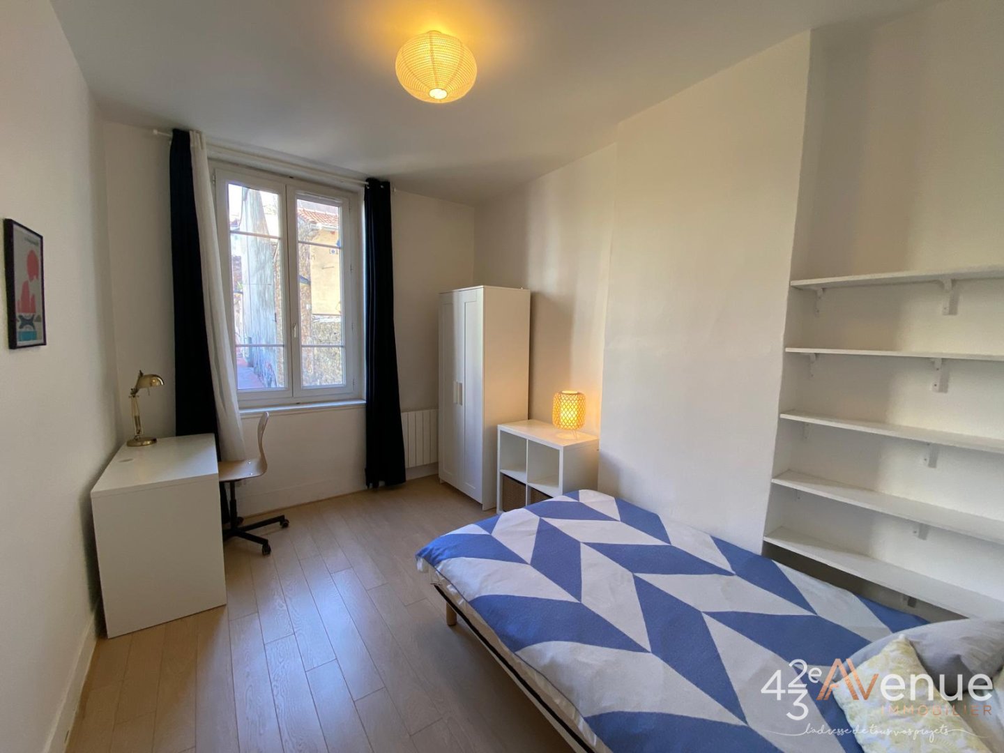 APPARTEMENT T3 A LOUER - ST ETIENNE HOTEL DE VILLE/JEAN JAURES - 47.86 m2 - 560 &euro; charges comprises par mois