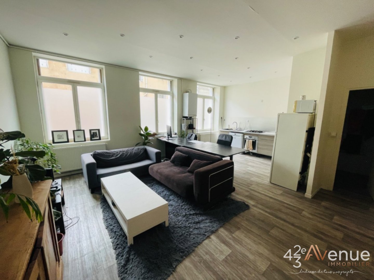 APPARTEMENT T3 - ST ETIENNE JACQUARD - 65.63 m2 - LOU&Eacute;