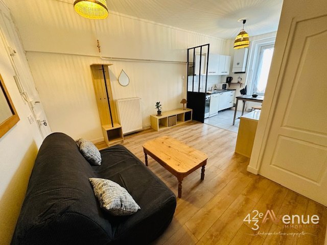 T3 MEUBLE A LOUER - ST ETIENNE TREFILERIE/CENTRE DEUX/BELLEVUE - 49.49 m2 - 590�&euro; charges comprises par mois