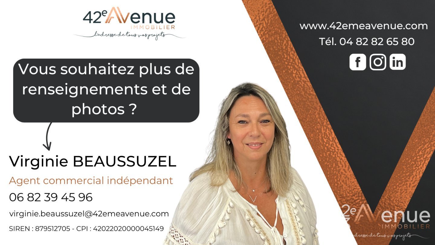 APPARTEMENT T3 A VENDRE - ANDREZIEUX BOUTHEON - 76.91 m2 - 220000€