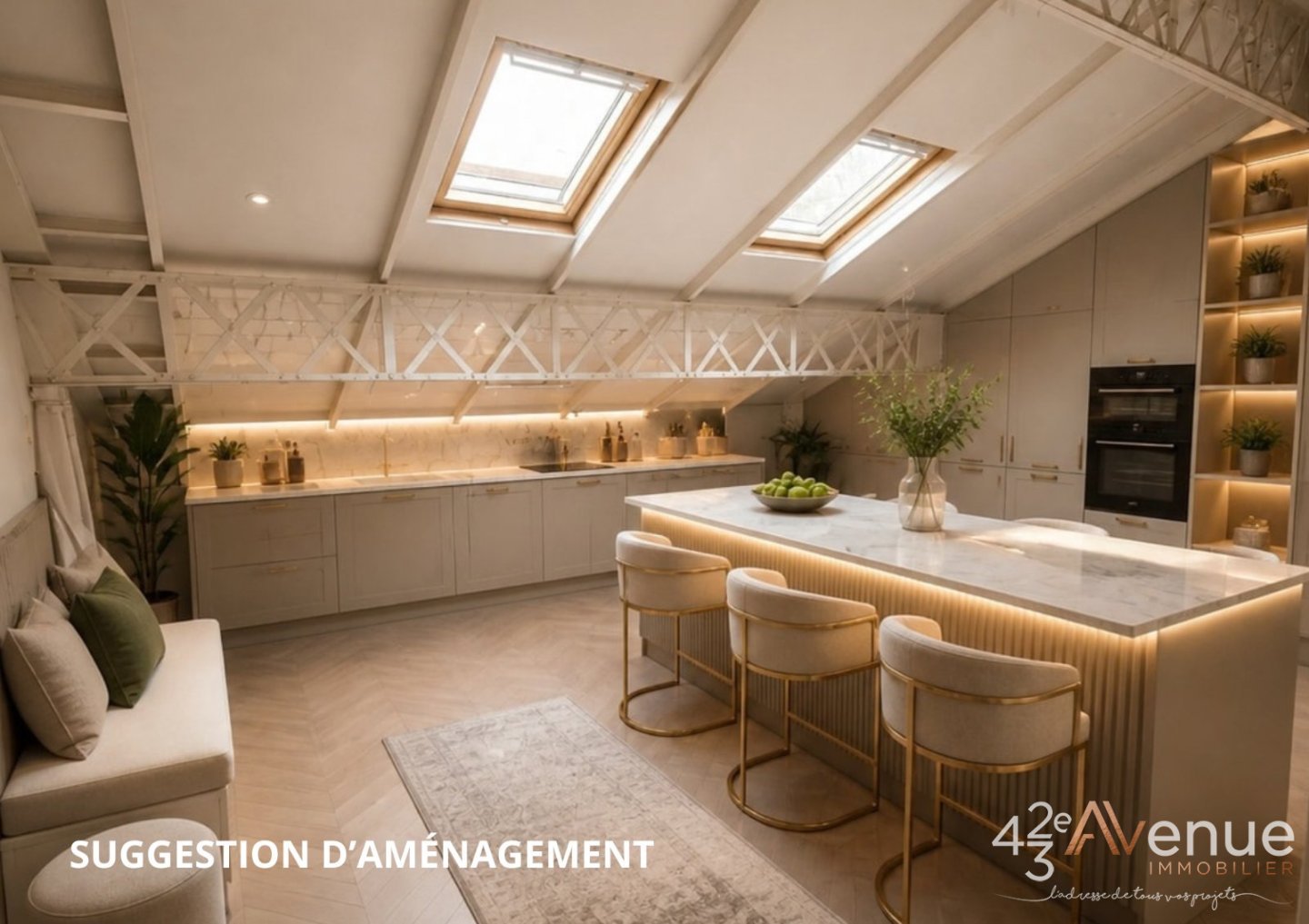 PLATEAU À AMÉNAGER A VENDRE - ST ETIENNE BELLEVUE - 84.78 m2 - 45 000 &euro;