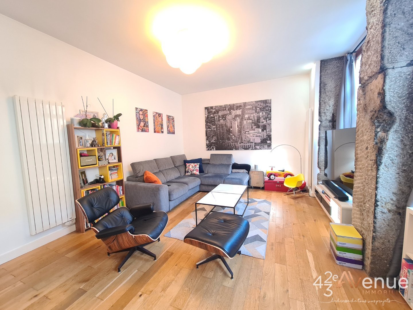 APPARTEMENT T3 A VENDRE - ST ETIENNE CENTRE VILLE - 77 m2 - 96000€