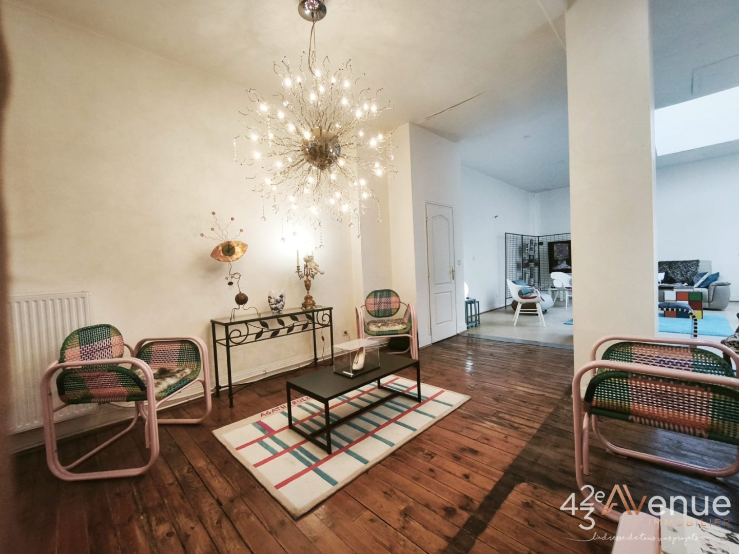 APPARTEMENT T3 A VENDRE - ST ETIENNE CENTRE VILLE - 188 m2 - 200 000 &euro;