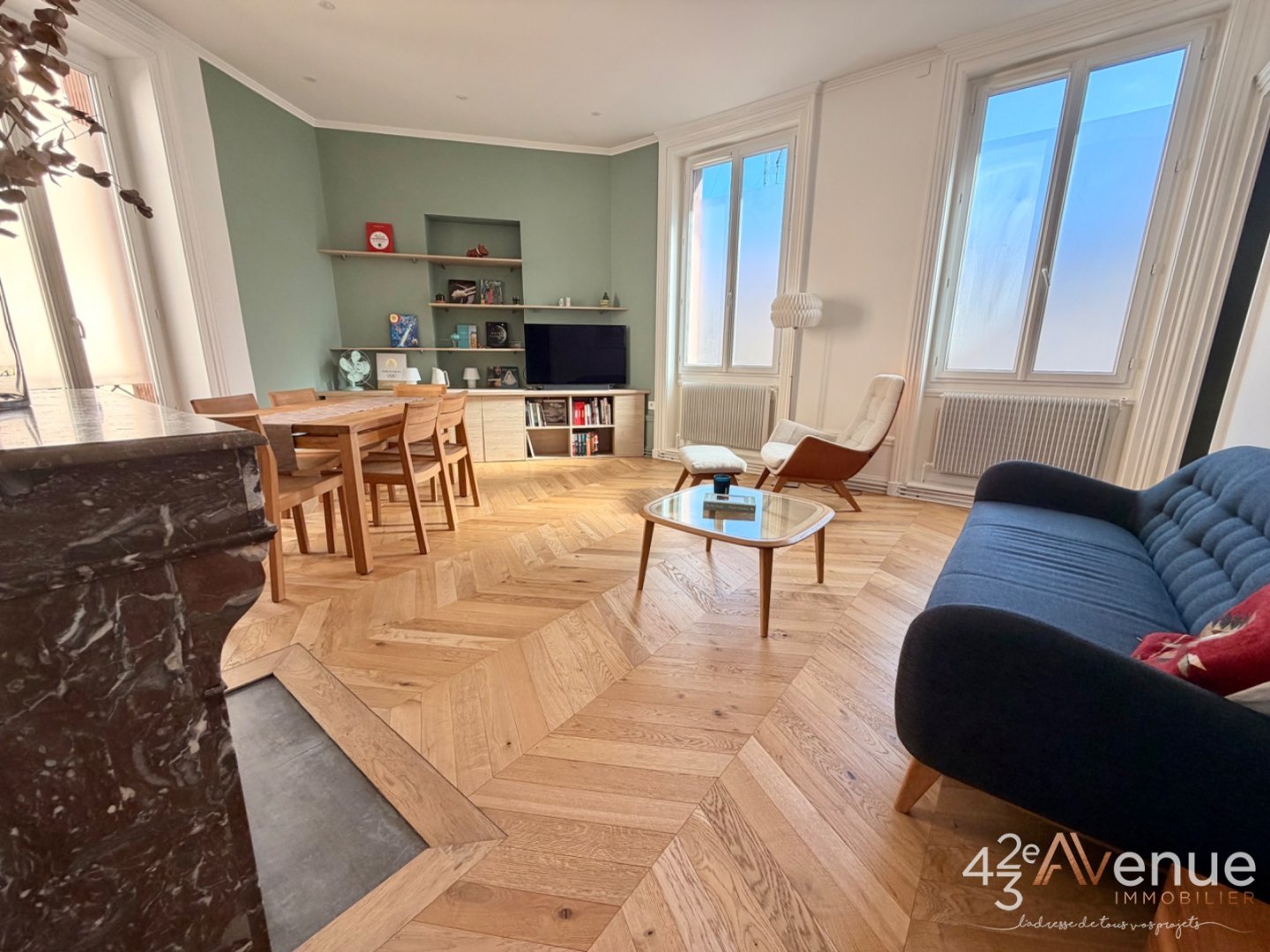 Magnifique F3 dernière étage 88 m2 hyper centre A VENDRE - ST ETIENNE CENTRE VILLE - 87.67 m2 - 138 000 &euro;