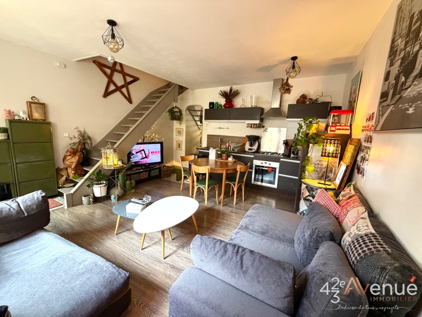 APPARTEMENT T3 A VENDRE - ST ETIENNE CENTRE VILLE - 68 m2 - 99 000 &euro;