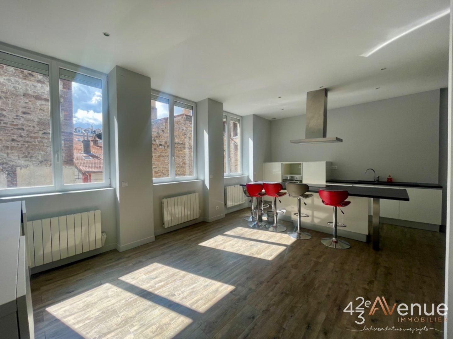 APPARTEMENT T3 A VENDRE - ST ETIENNE Chavanelle - 57.99 m2 - 103000€