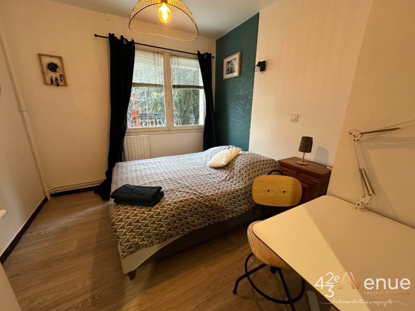 Bel appartement F3 ,50,44m,balcon,trfilerie,place de parking