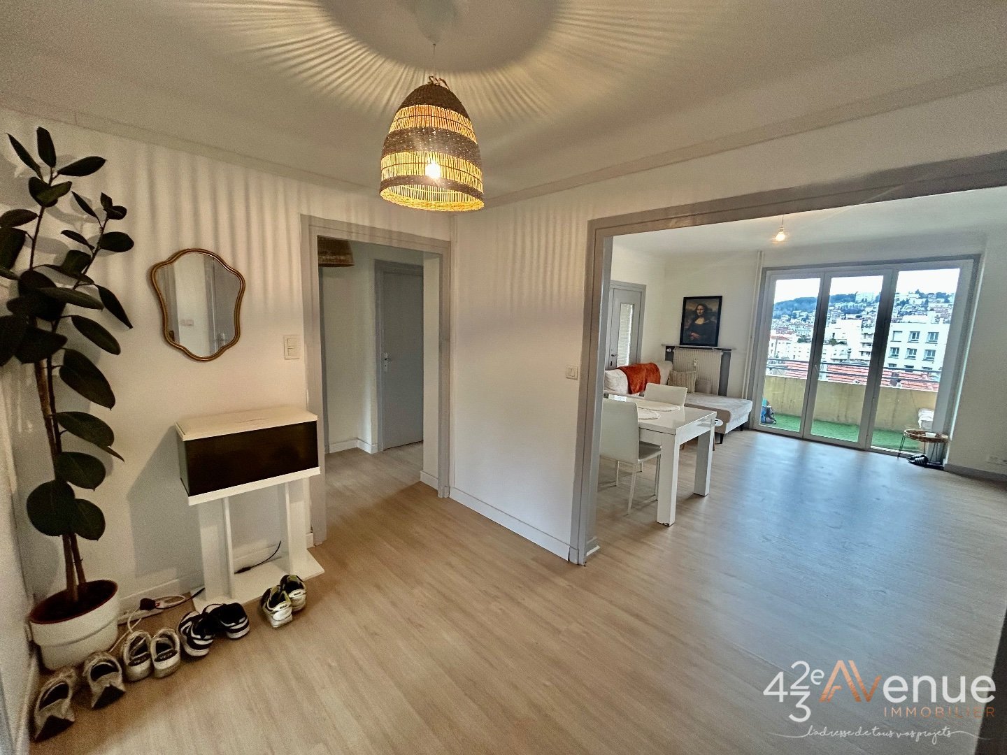APPARTEMENT T3 - ST ETIENNE FACULTE   CENTRE DEUX - 70 m2 - VENDU