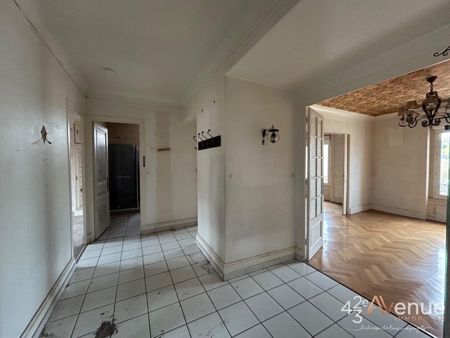 APPARTEMENT T3 - ST ETIENNE FACULTE   CENTRE DEUX - 82.5 m2 - VENDU