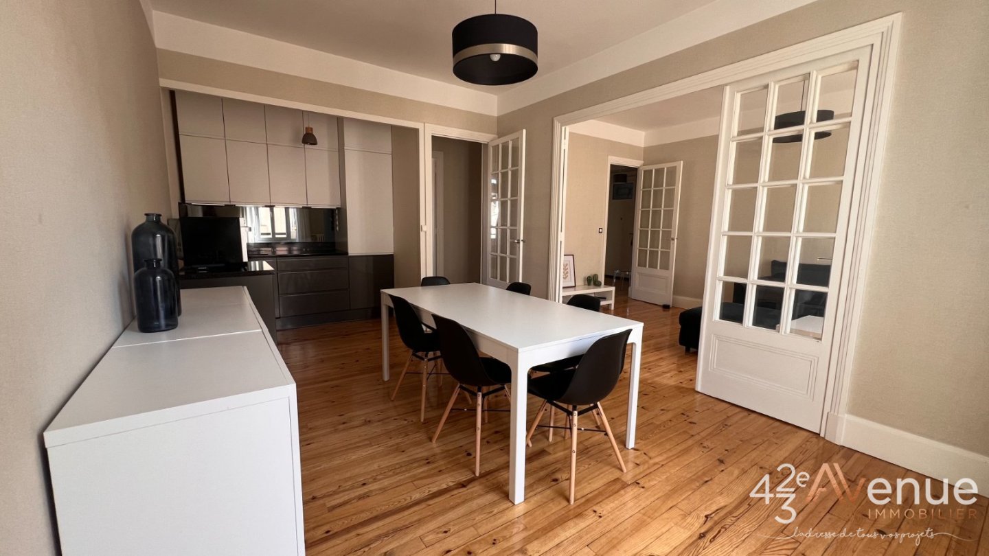 APPARTEMENT T3 A VENDRE - ST ETIENNE FACULTE   CENTRE DEUX - 75.28 m2 - 99 500 &euro;