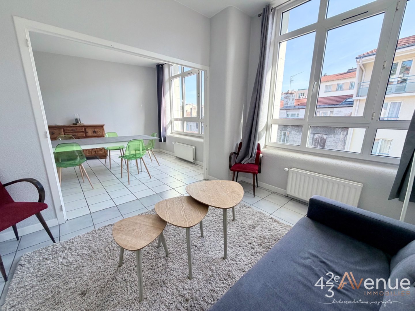 F3 secteur Fac centre 2 A VENDRE - ST ETIENNE FACULTE   CENTRE DEUX - 68.4 m2 - 79 000 &euro;