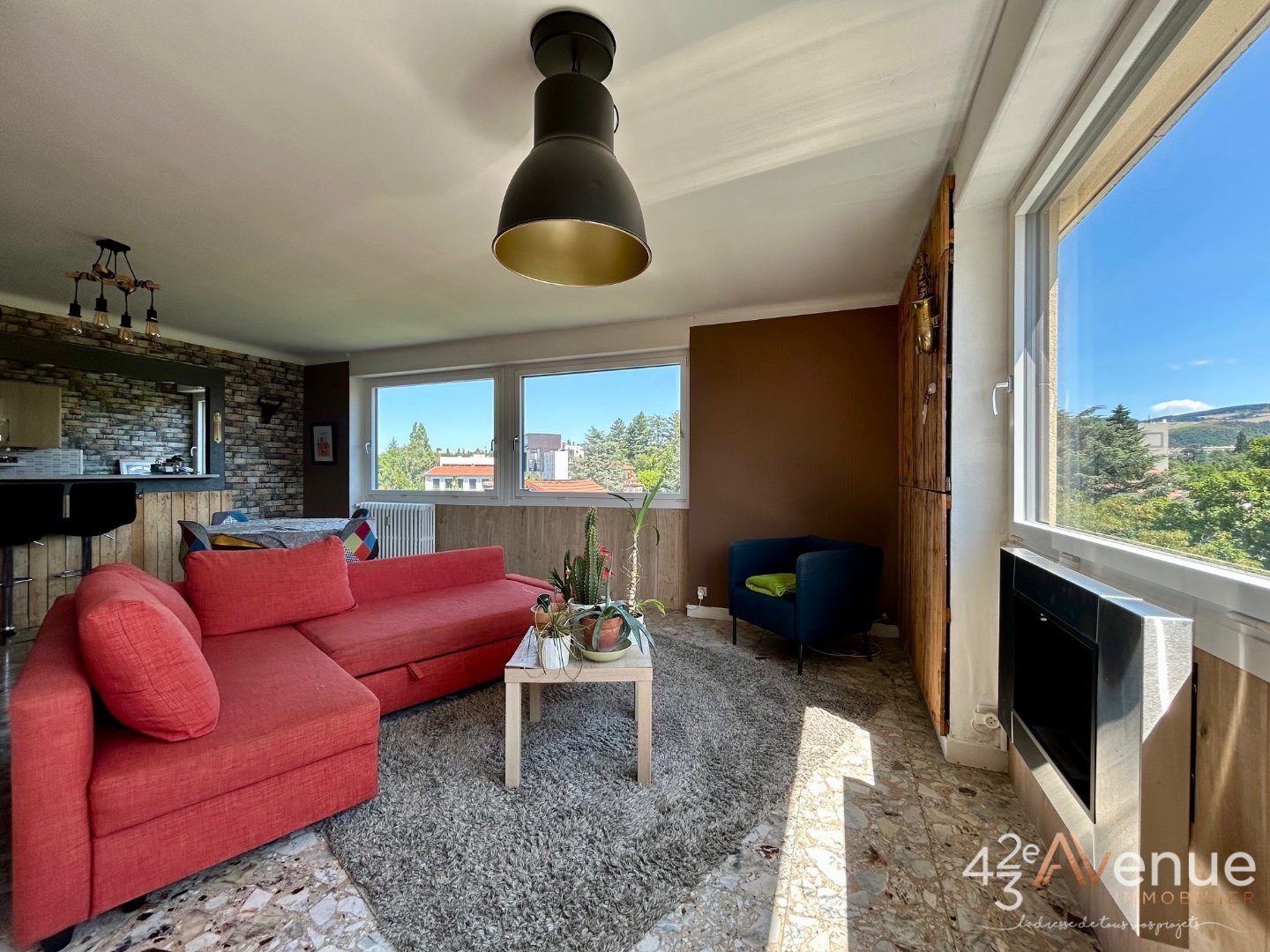 APPARTEMENT T3 A VENDRE - ST ETIENNE FAURIEL - 83.62 m2 - 89000€