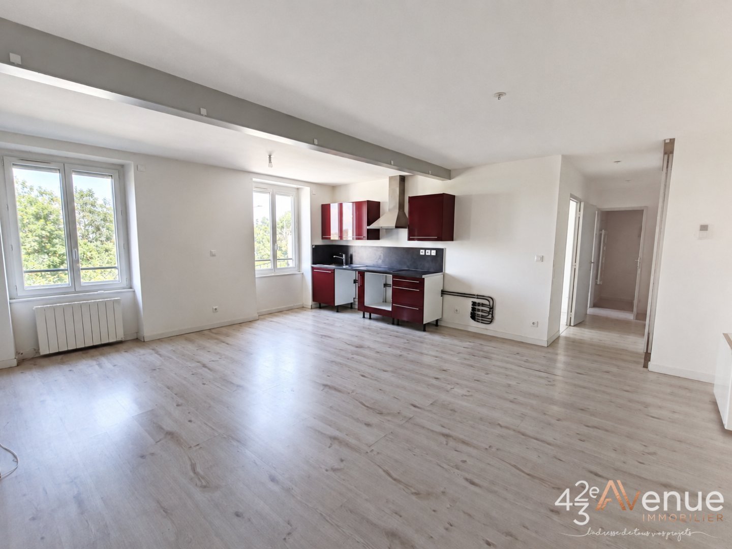 APPARTEMENT T3 A VENDRE - ST ETIENNE MONTHIEU - 57.41 m2 - 85 000 &euro;