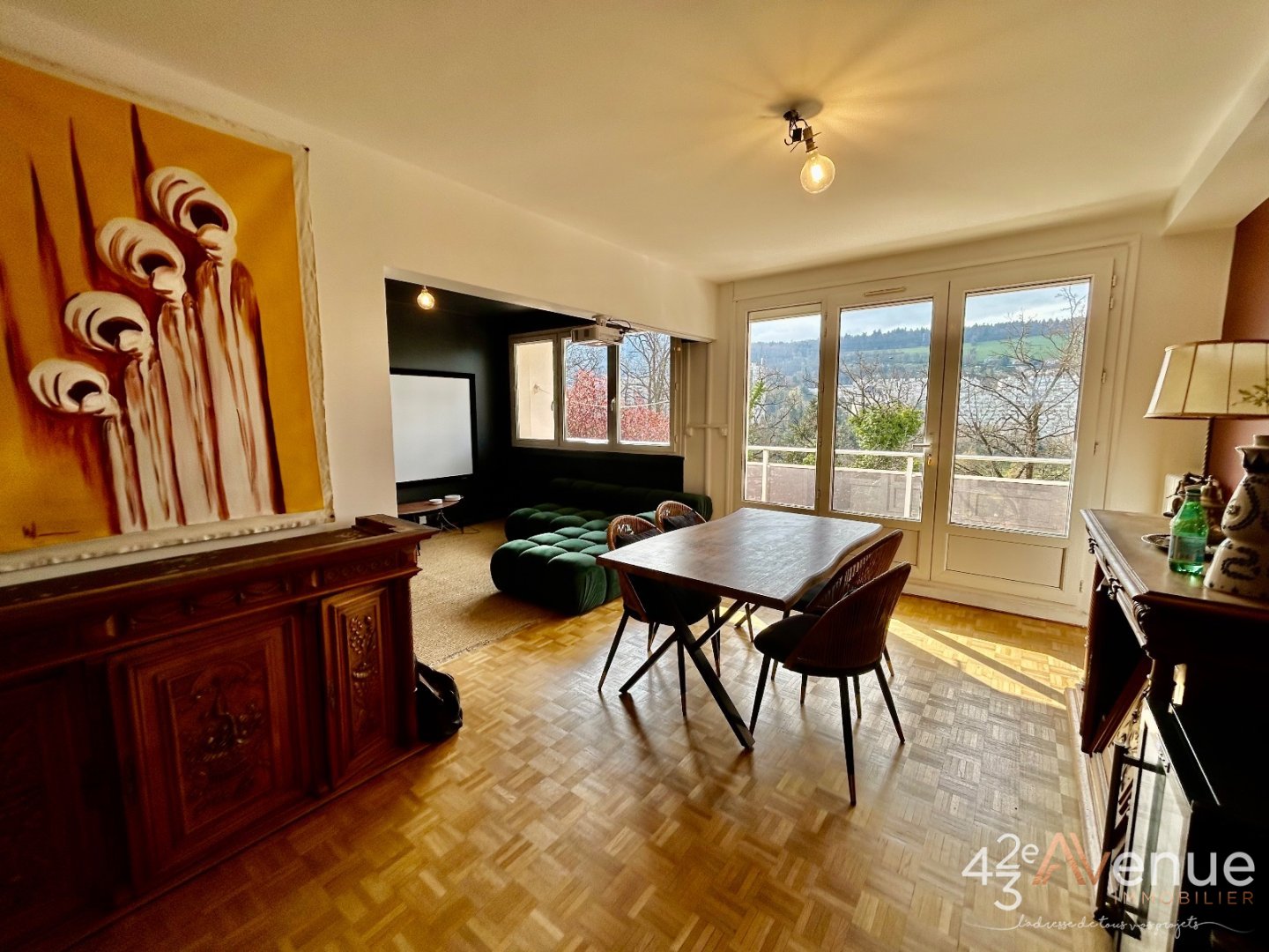 APPARTEMENT T3 A VENDRE - ST ETIENNE MONTPLAISIR - 70 m2 - 105 000 &euro;