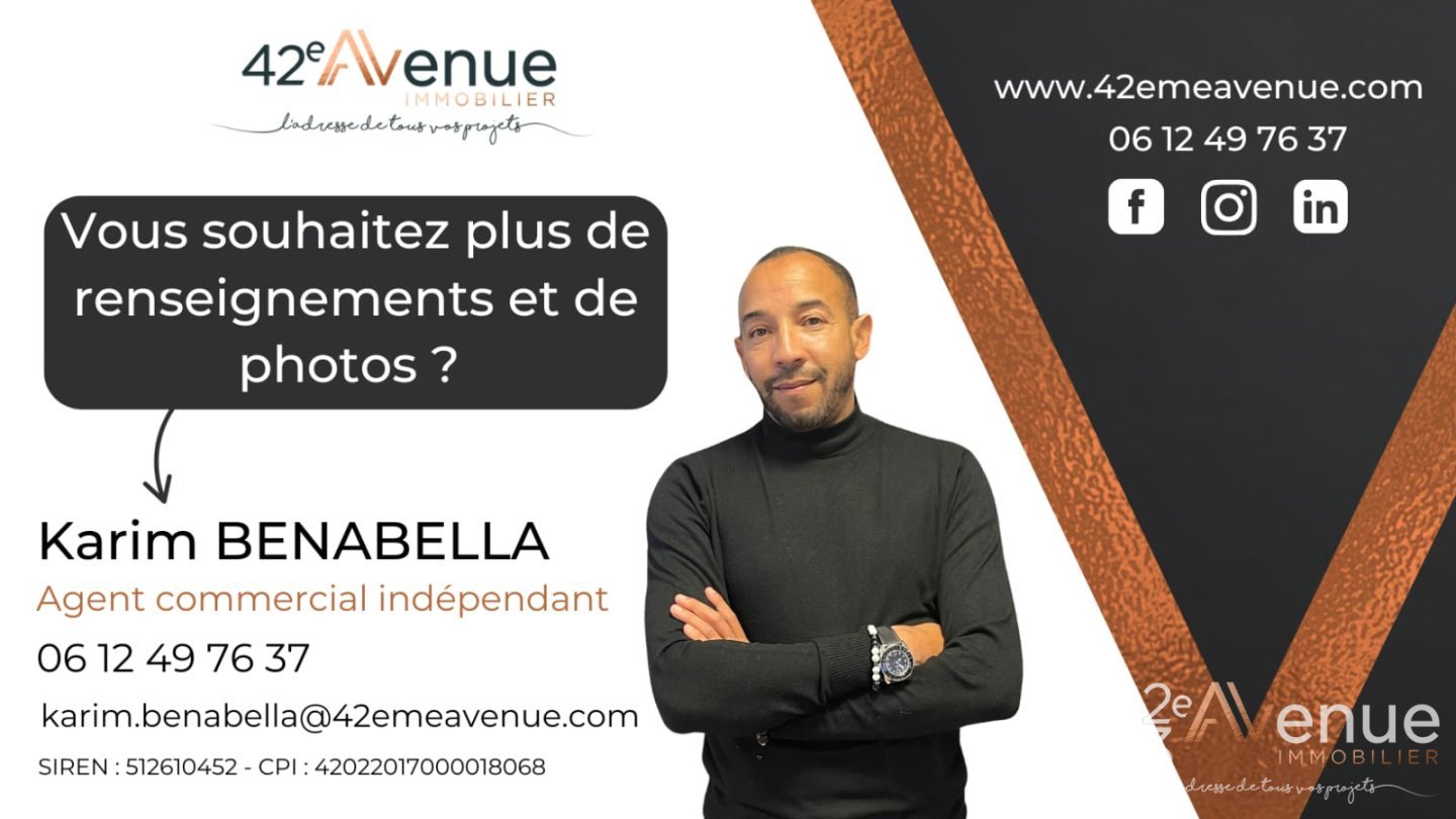 APPARTEMENT T4 A VENDRE - LA RICAMARIE - 107 m2 - 100000€