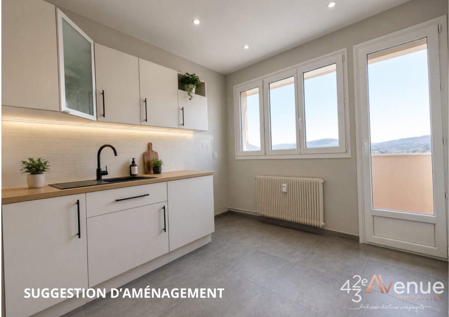 APPARTEMENT T4 A VENDRE - LA RICAMARIE - 71.76 m2 - 55 000 &euro;