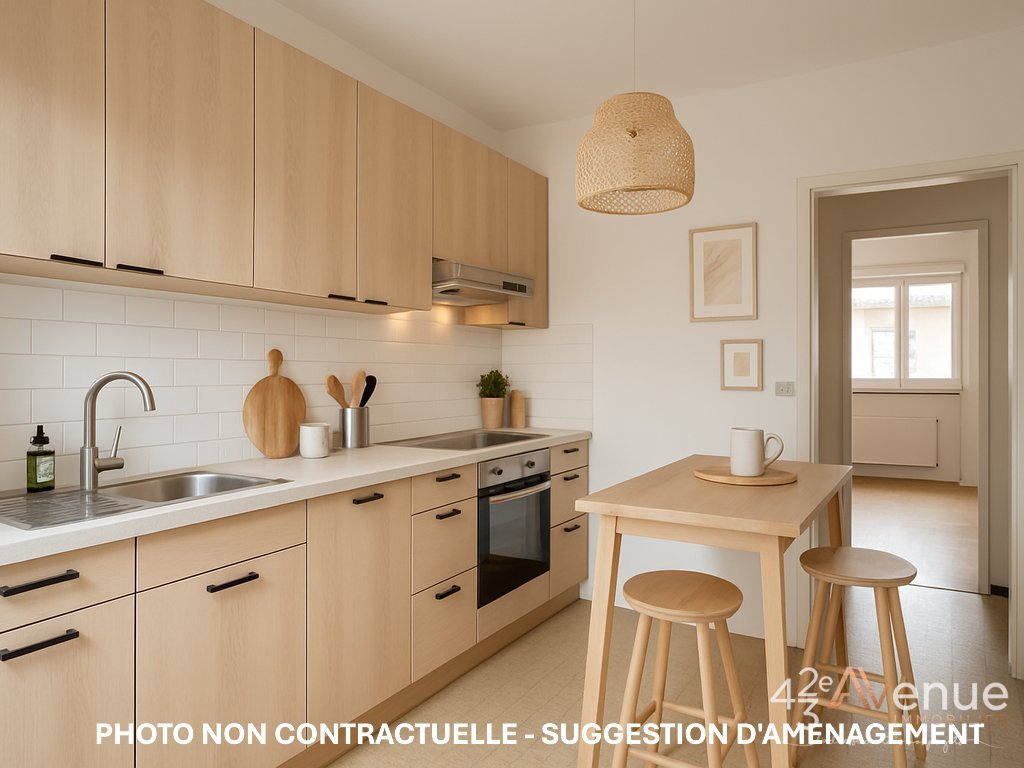 APPARTEMENT T4 A VENDRE - ST ETIENNE BELLEVUE - 67.78 m2 - 65000€